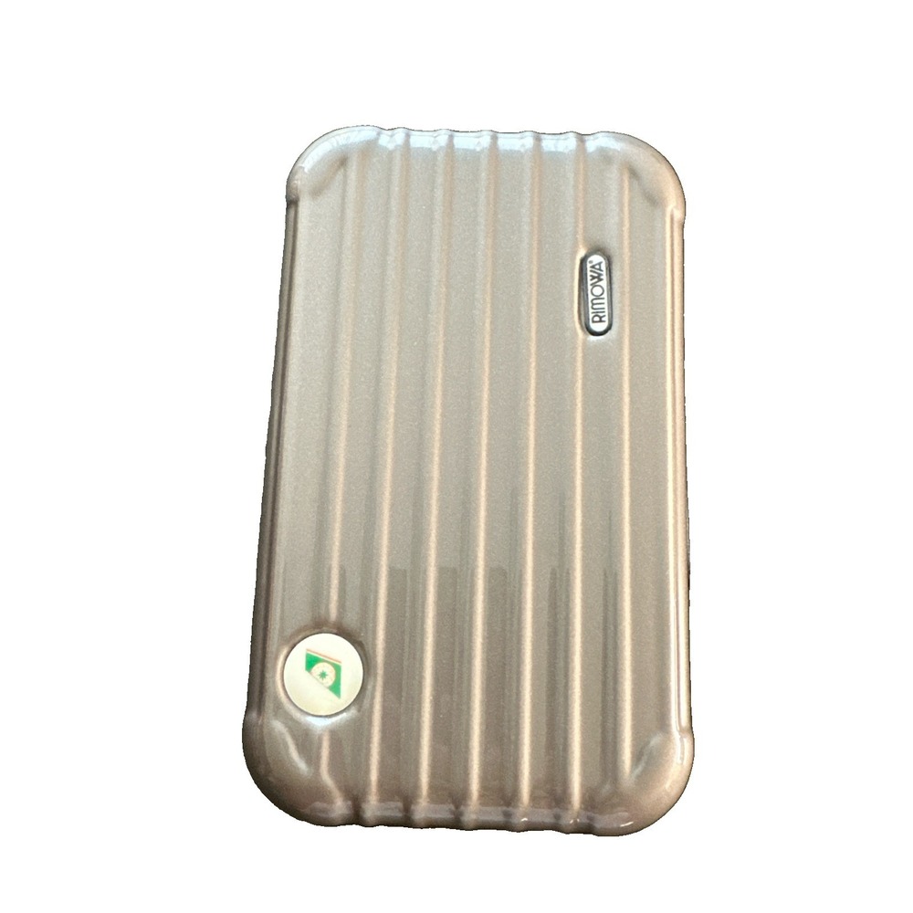 Rimowa First Class Amenity Toiletries Case Metallic Gray